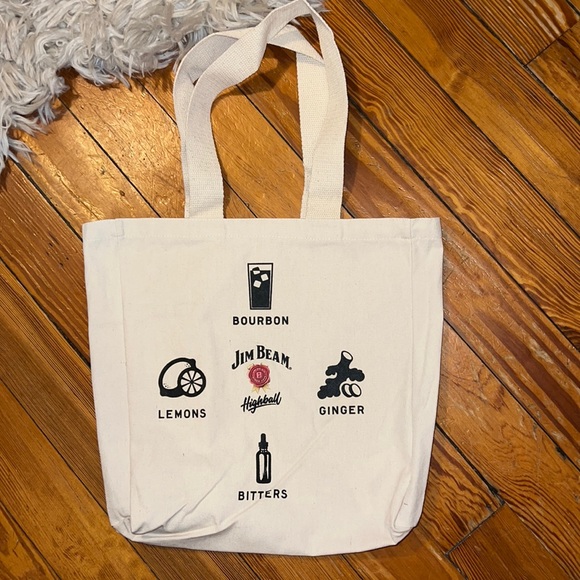 JIM BEAM CANVAS BAG - Picture 1 of 1